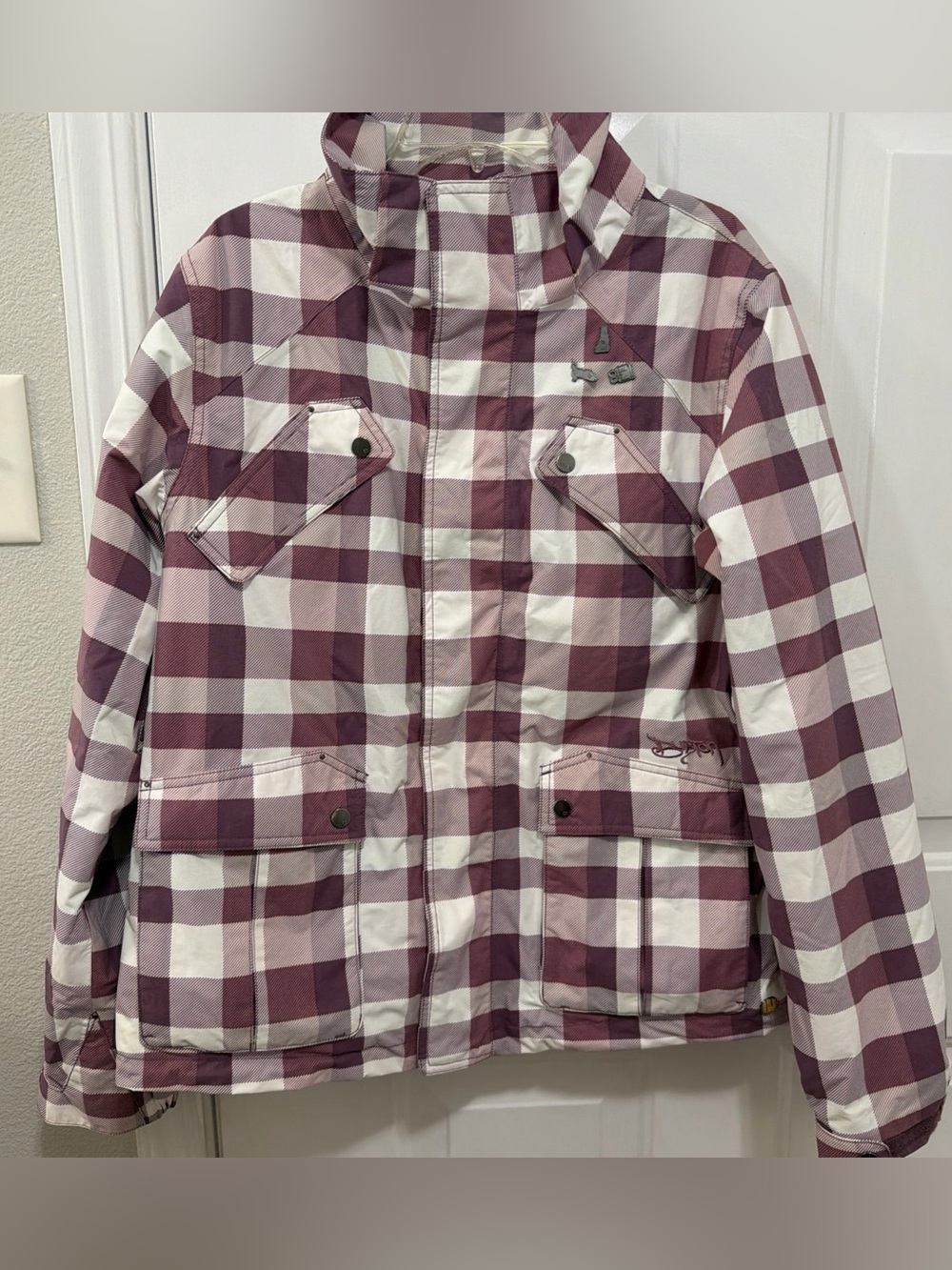 Burton Women's Avenue Snowboard Ski Jacket - Size Xl Missing Hood